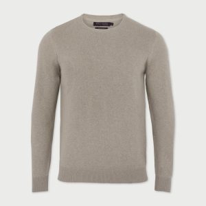 Men's Cotton Crew Neck Jumper