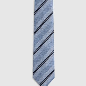 Gabriel Stripe 7Cm Silk Tie