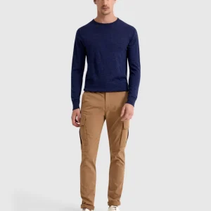 Merino Crew Neck Knitted Pullover