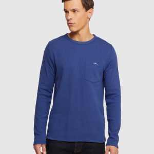 Albert Waffle Long Sleeve Tee