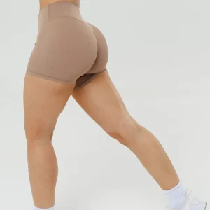 RecStretch™ Original Mid-Rise Sculptseam® Plus Short 4” Tan Line