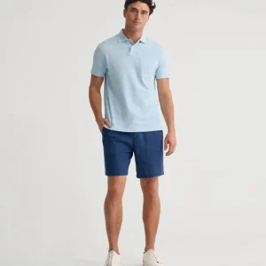 Theo Organic Cotton Pique Polo
