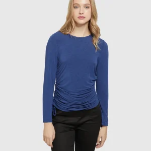 Twiggy Gathered Side T-Shirt