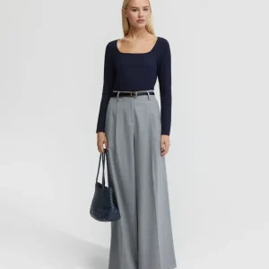 Cassie Square Neck Long Sleeve T-Shirt