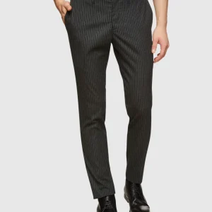 Stretch Striped Trousers